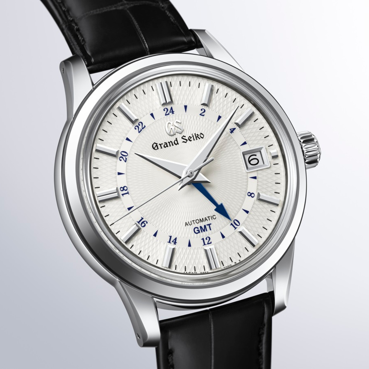 Grand Seiko Watches - ELEGANCE - SNOWDROP AUTOMATIC MECHANICAL GMT SBGM255 | Manfredi Jewels
