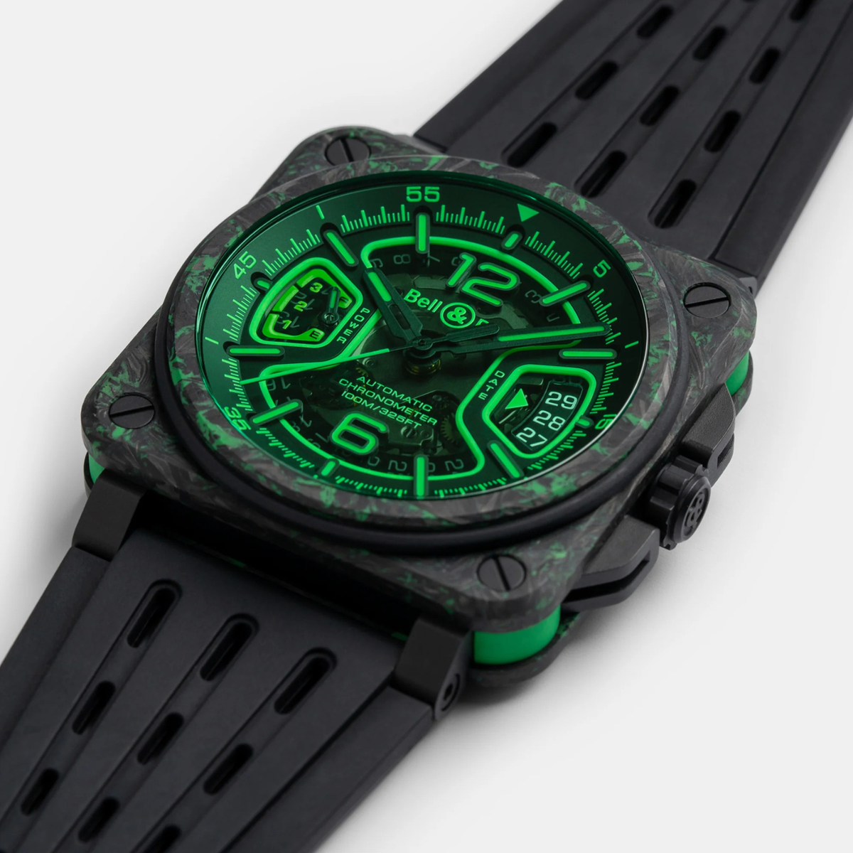 Bell & Ross New Watches - BR-X3 NIGHT VISION | Manfredi Jewels