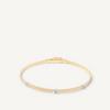 Masai Small Three Station 18K Yellow Gold Diamond Bracelet