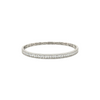 18K White Gold & Diamond Bangle