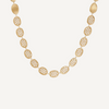 Lunaria 18K Yellow Gold Diamond Pavé Link Collar Necklace