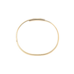 18K Yellow Gold & Diamond Move Noa Ciselé Semi-Pavé Bangle