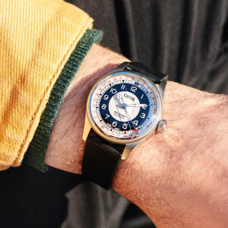 ORIS クラシック手巻き時計 BIG CROWN POINTER DATE - Bullseye