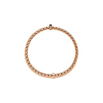 Panorama 18K Rose Gold Black Diamond Flex’it Bracelet