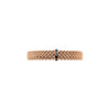 Panorama 18K Rose Gold Black Diamond Flex’it Bracelet