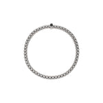 Vendome 18K White Gold Black Diamond Flex’it Bracelet