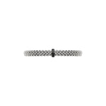 Vendome 18K White Gold Black Diamond Flex’it Bracelet