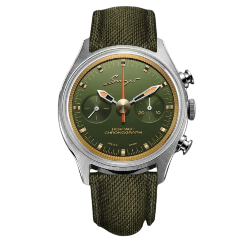 Singer Reimagined New Watches - HERITAGE EMPIRE CHRONOGRAPH | Manfredi Jewels