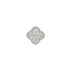 Fleur 18K White Gold Diamond Stud Earrings