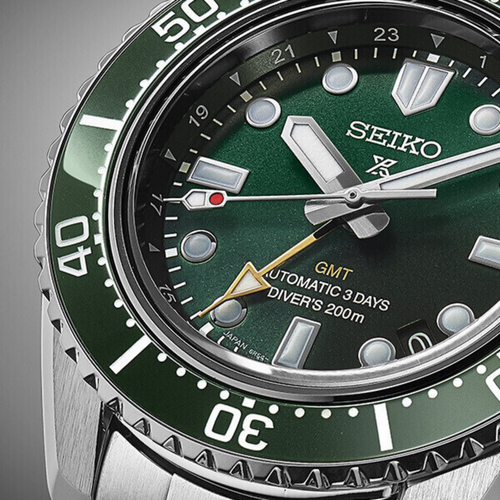 PROSPEX - LUXE 1968 HERITAGE DIVER GMT GREEN SPB381
