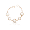 Bon Ton Joli 18K Rose Gold Lunaire Mother of Pearl Diamond Flower Bracelet