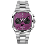 SEVENTIES CHRONOGRAPH PANORAMA DATE PLASMA PURPLE