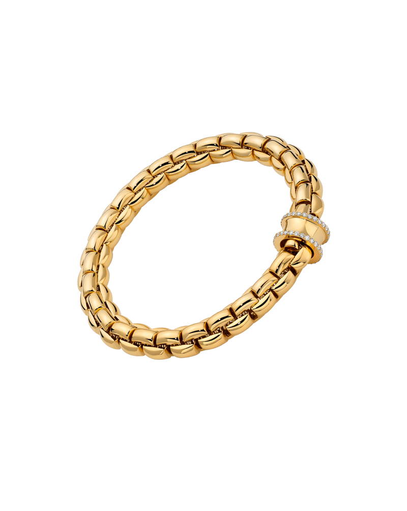 Fope Jewelry - Eka 18K Yellow Gold & Diamond Bracelet | Manfredi Jewels