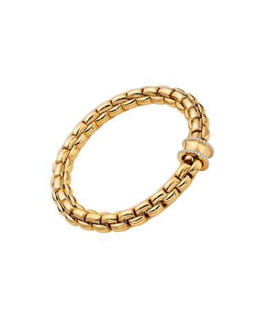 Eka 18K Yellow Gold & Diamond Bracelet
