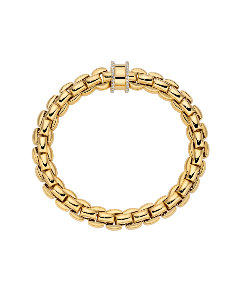Eka 18K Yellow Gold & Diamond Bracelet