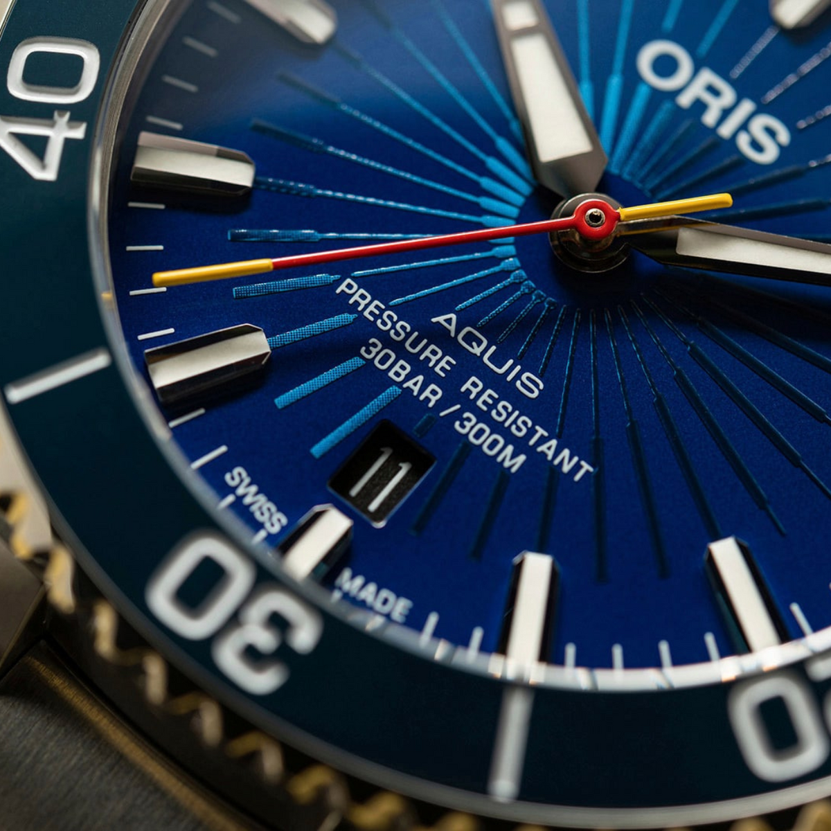 Oris New Watches - AQUIS DATE - BLUE SUN WUKONG LIMITED EDITION | Manfredi Jewels