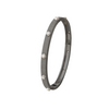 Macri 18K White Gold & Diamond Bangle