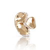 Giardini Sergeti 18k Rose Gold Three Leaves Diamond Ring