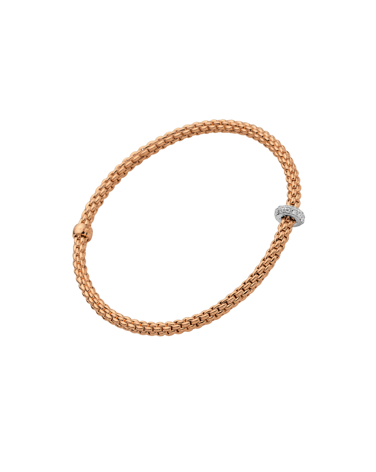 Fope - Prima Flex’it Bracelet with Diamonds | Manfredi Jewels
