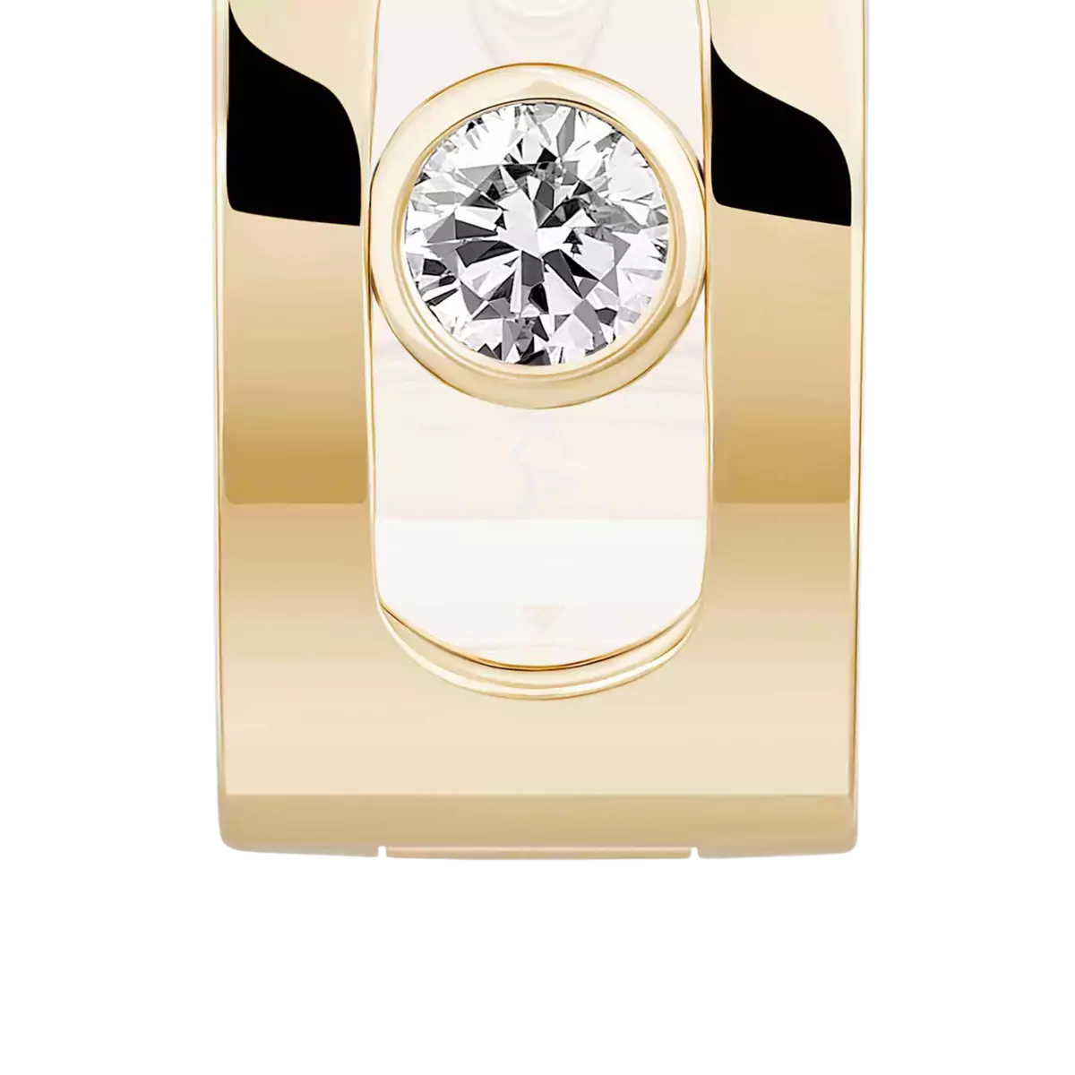 18K Yellow Gold Move Noa Huggie Hoops