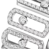 Move 18K White Gold & Diamond Iconica Pavé Ring