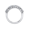 Platinum 5-Stone Round Diamond Buttercup Band – 2.00 CTW