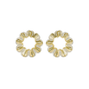 Arco 18K Yellow Gold Diamond Earrings