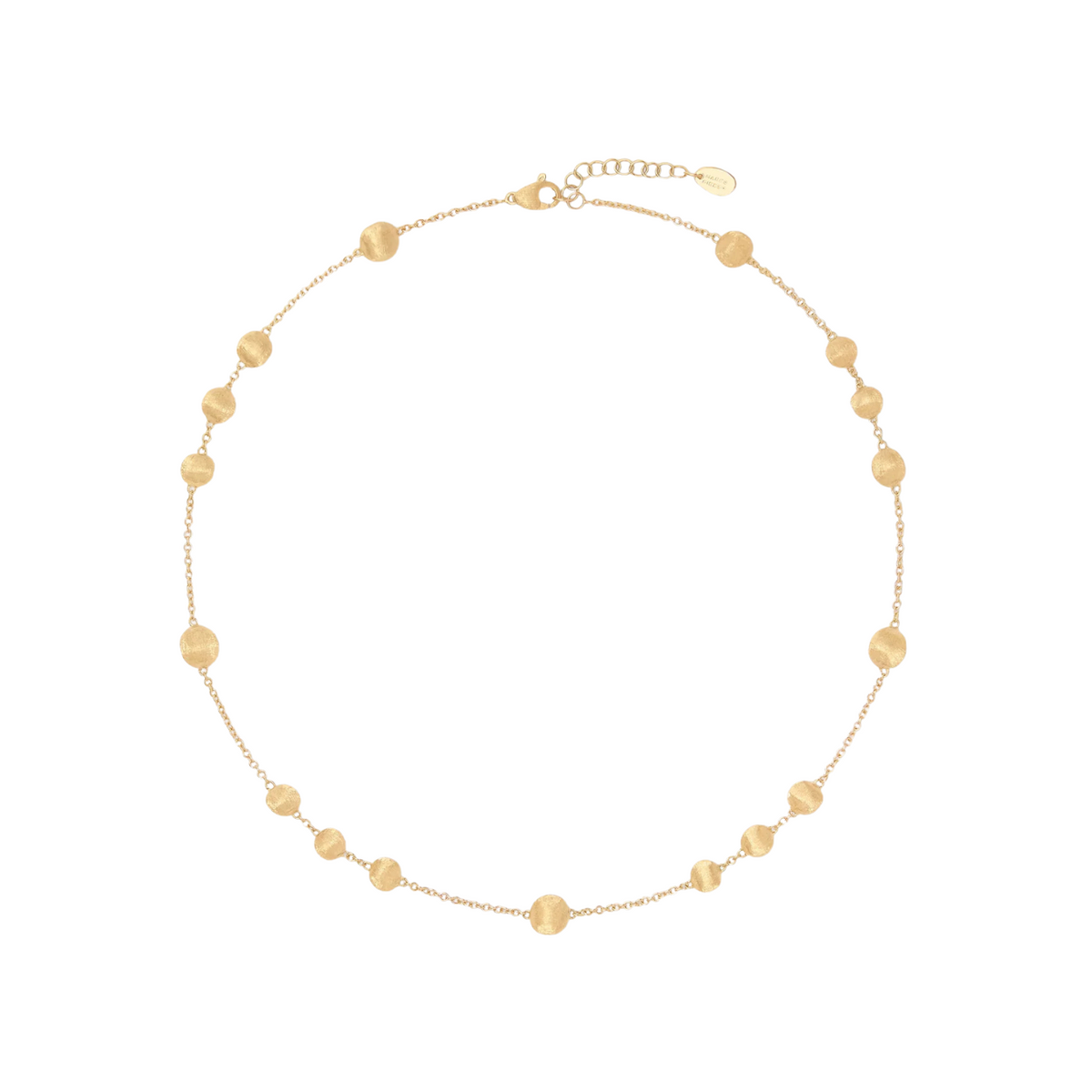 Marco Bicego Jewelry - Africa 18K Yellow Gold Bead Necklace | Manfredi Jewels