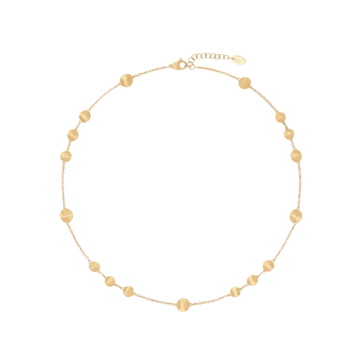 Marco Bicego Jewelry - Africa 18K Yellow Gold Bead Necklace | Manfredi Jewels