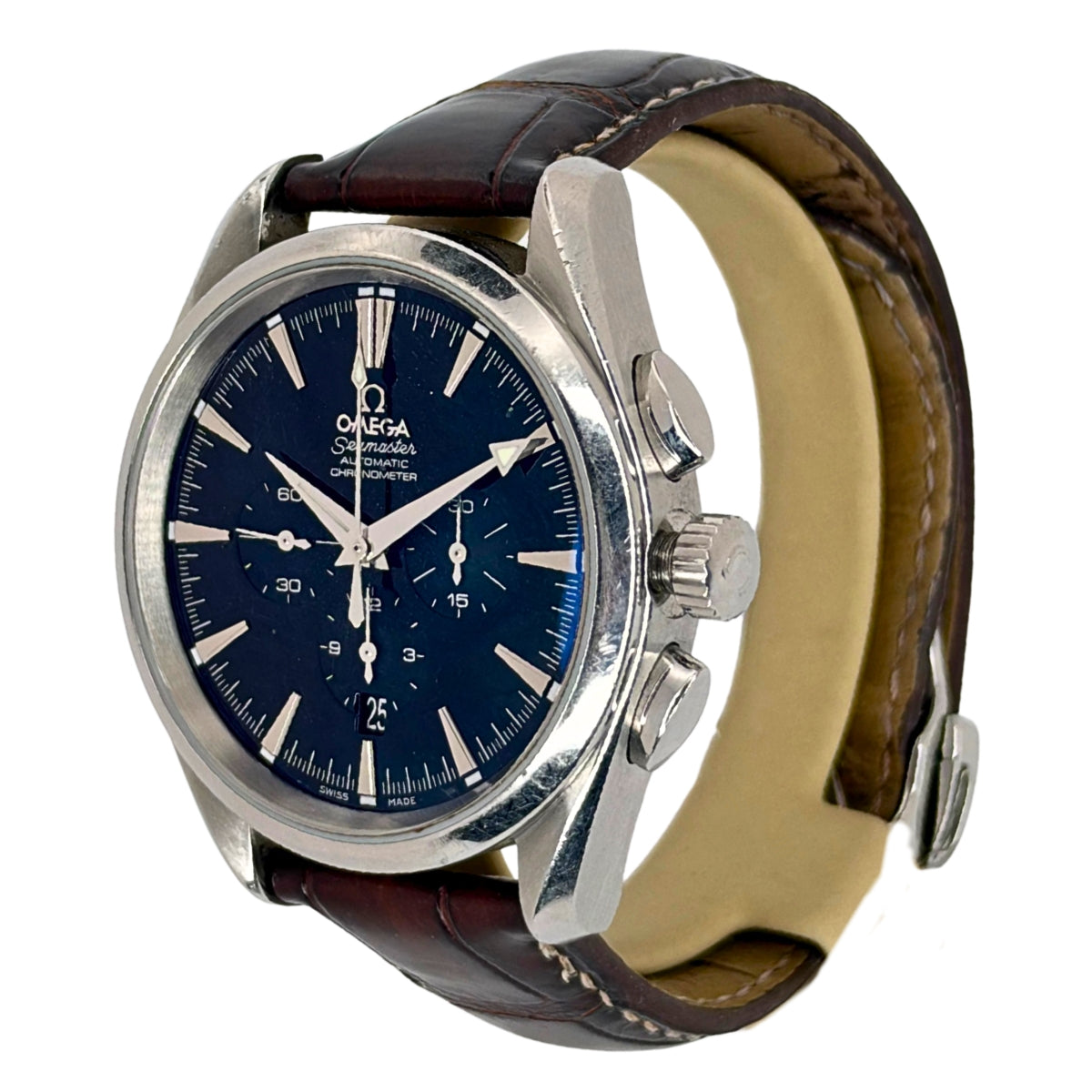 Seamaster Aqua Terra Chronograph 42.2mm Black Dial