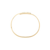 18K Yellow Gold & Diamond Move Noa Ciselé Bangle