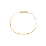 18K Yellow Gold & Diamond Move Noa Ciselé Bangle