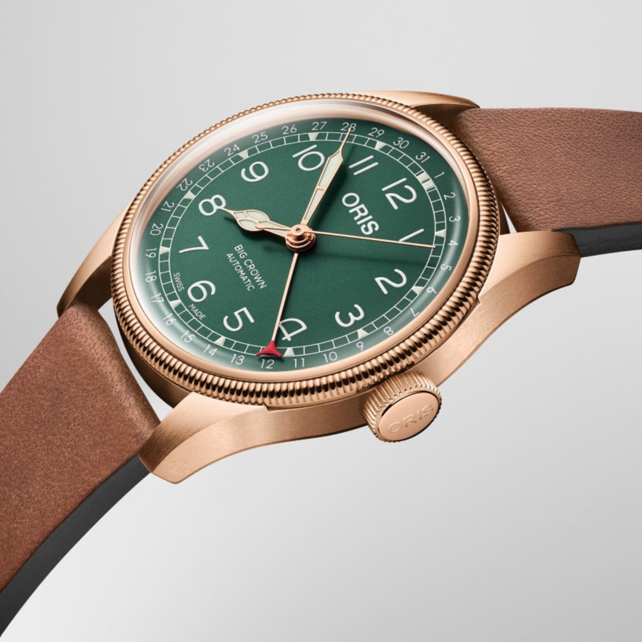 BIG CROWN BRONZE POINTER DATE GREEN 80TH ANNIVERSARY EDITION