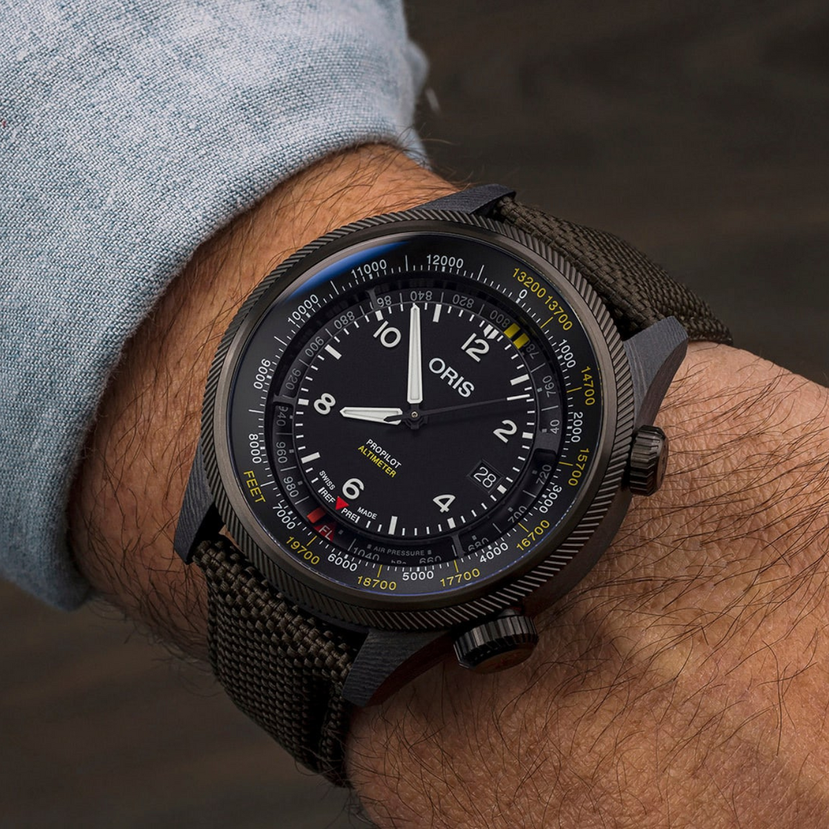 Oris Watches - PROPILOT ALTIMETER | Manfredi Jewels