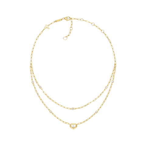Happy Diamonds Icons 18kt Ethical Yellow Gold Diamond Necklace