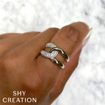 14K Yellow Gold 0.71ct Diamond Ring