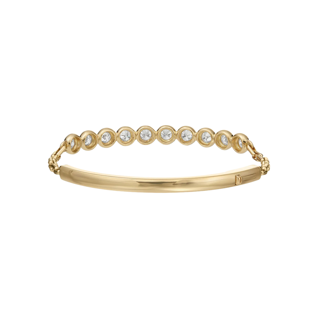 Gumuchian Jewelry - Moonlight 18K Yellow Gold & Diamond Bracelet Large | Manfredi Jewels