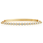Moonlight 18K Yellow Gold Stiletto Diamond Bracelet