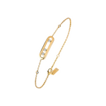 Baby Move 18K Yellow Gold Diamond Bracelet