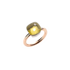 Nudo 18K Rose Gold Lemon Quartz Classic Ring