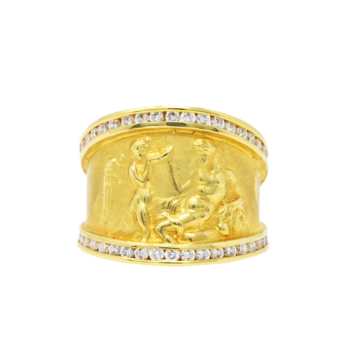 SeidenGang Cupid Dionysus Band Ring