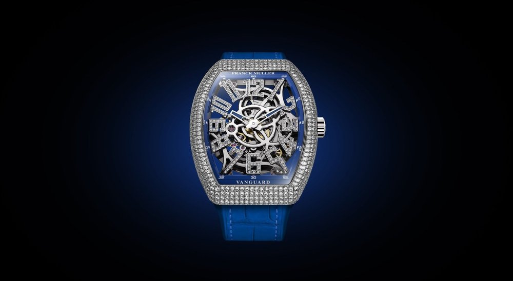 FRANK MULLER - THE VANGUARD SLIM SKELETON