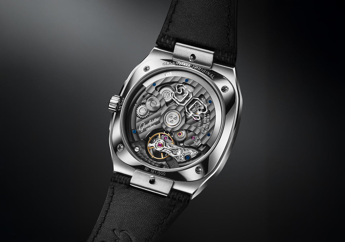 Glashütte Original 70s Vinyl Record Limited Edition 1-36-10-04-02-86 | Manfredi Jewels