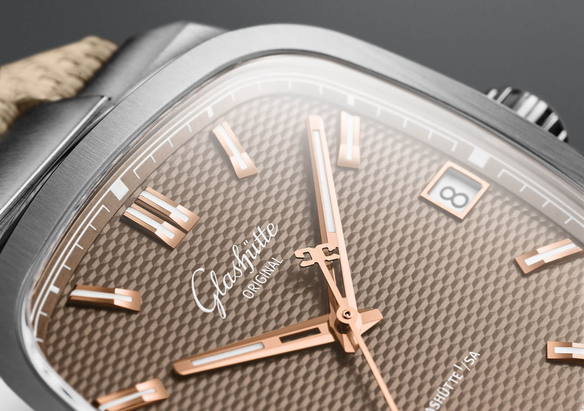 Glashütte Original 70s Tweed Amp 1-36-11-03-02-66 | Manfredi Jewels