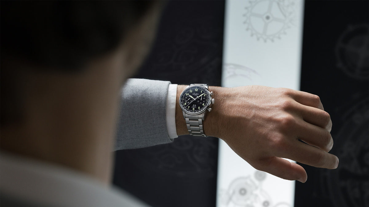Glashütte Original Watches - Senator Chronograph Navigator | Manfredi Jewels