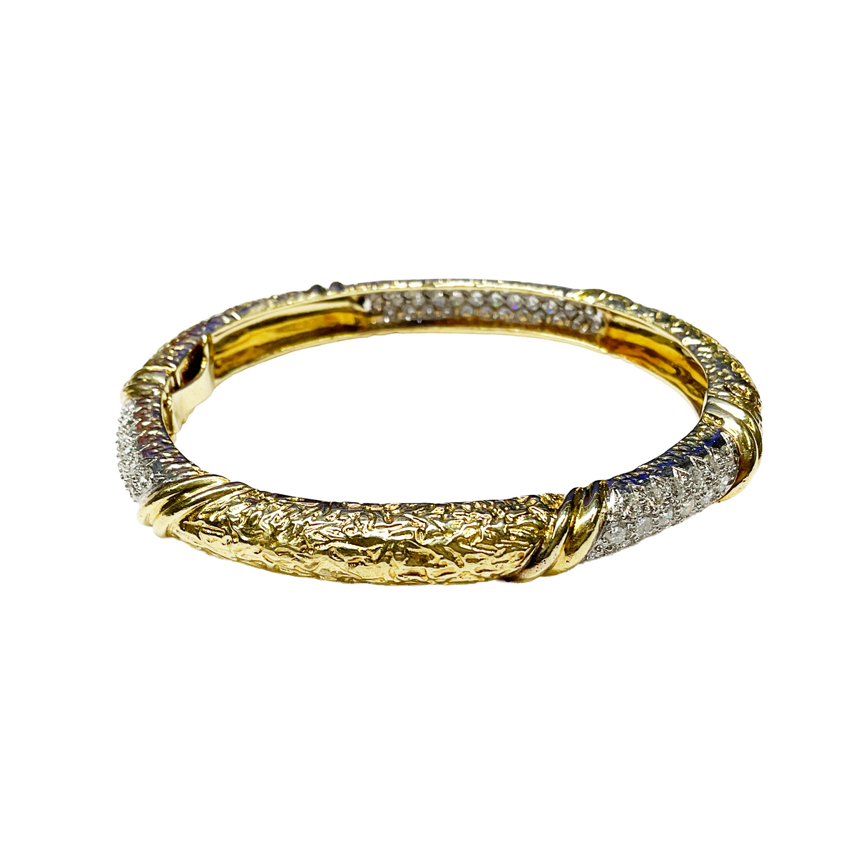 18K Yellow Gold Diamond Bracelet