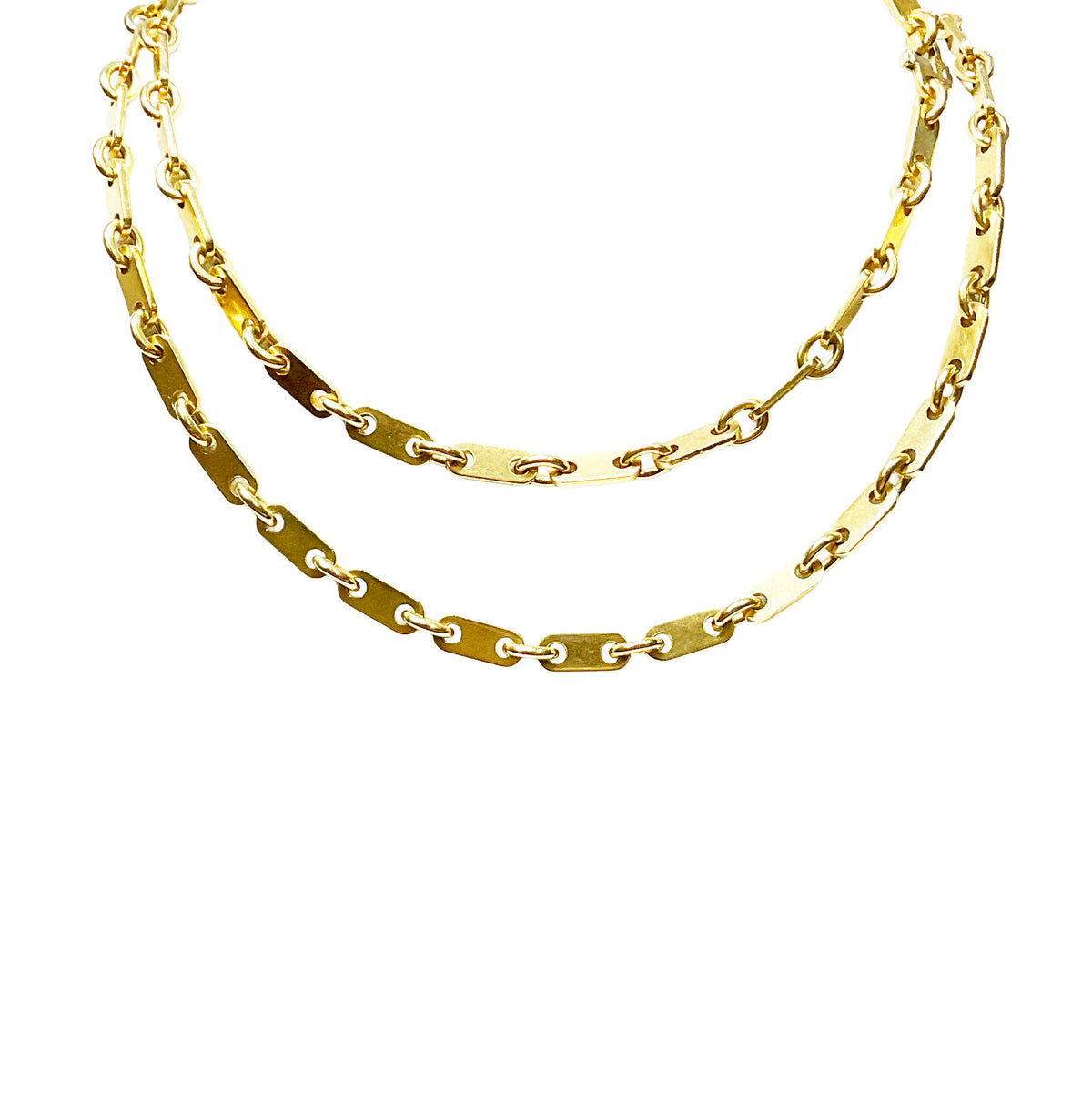 Cartier Fidelity 18K Yellow Gold Chain Necklace