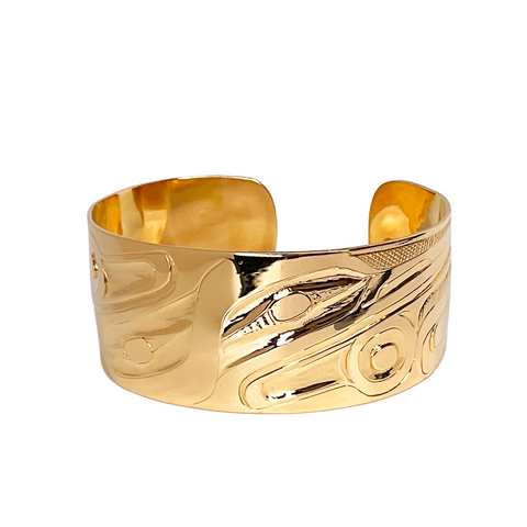 Alvin Adkins Indigenous Tribe Bracelet in 18K Yellow Gold