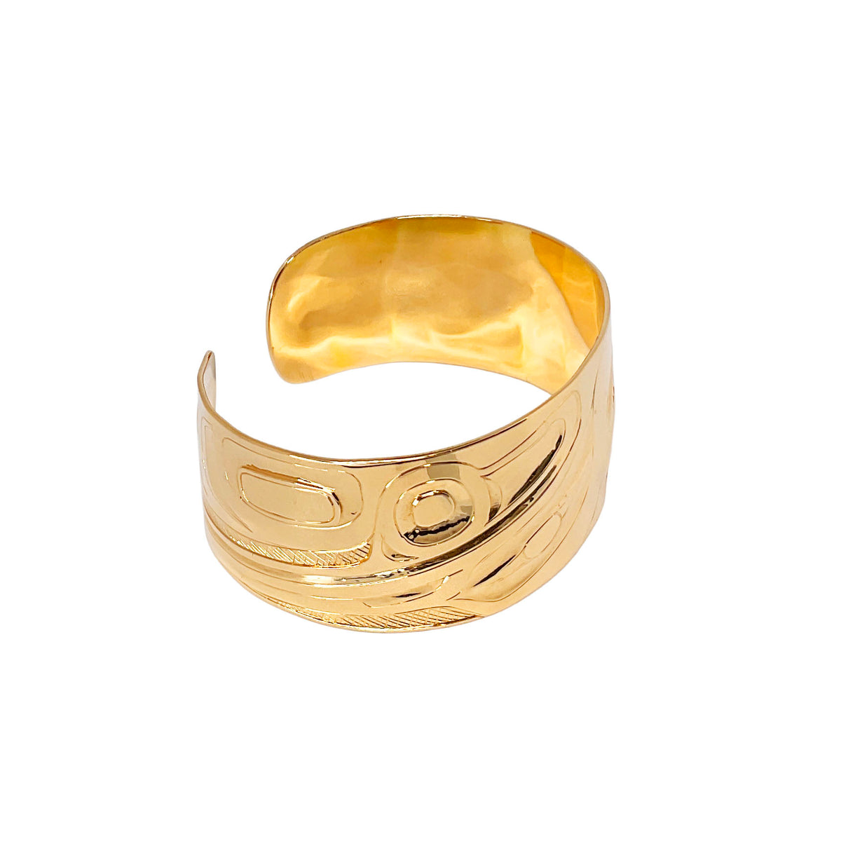 Alvin Adkins Indigenous Tribe Bracelet in 18K Yellow Gold