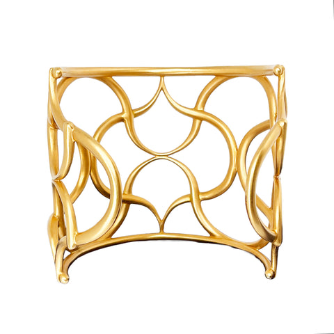 Anahita Artemisia Wide Cuff Bracelet in 18K Yellow Gold